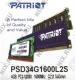 Patriot PSD34G1600L2S DDR3 SODIMM 4Gb PC3-12800  CL11 (for NoteBook)