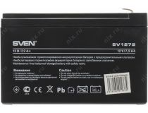 Аккумулятор SVEN SV1272 (12V, 7.2Ah) для UPS