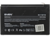 Аккумулятор SVEN SV1272 (12V, 7.2Ah) для UPS