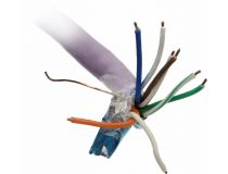 Кабель FTP 4 пары кат.5e  бухта 305м Exegate 190970 