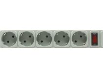 Сетевой фильтр ExeGate SP-5-5G Gray  5м ( 5 розеток )  EX221189RUS 