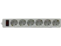 Сетевой фильтр ExeGate SP-6-5W White  5м ( 6 розеток ) EX221229RUS 