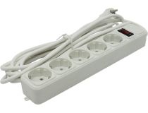 Сетевой фильтр ExeGate SP-5-5W White  5м ( 5 розеток ) EX221190RUS 