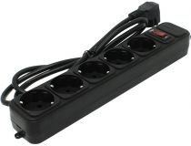Сетевой фильтр ExeGate SP-5-1.8B Black  1.8м ( 5 розеток ) EX221175RUS 