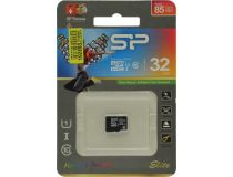 Silicon Power SP032GBSTHBU1V10 microSDHC Memory Card 32Gb UHS-I
