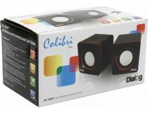 Колонки Dialog Colibri AC-04UP Black-Orange  (2x3W, питание от USB)