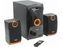 Колонки Dialog Progressive AP-200 (2х15W +Subwoofer 30W, дерево, SD, USB, ПДУ)