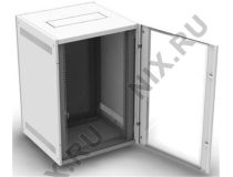 NT BASIC MG33-68 G Шкаф 19 напольный, серый 33U 600*800, дверь со стеклом (4ч)