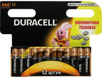 Duracell MN2400-12 (LR03) Size AAA , 1.5V, щелочной (alkaline) уп. 12 шт 