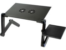 Orient FTNB-01N Столик-трансформер с охлаждением (2 вентилятора, питание от USB, Al)