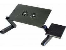 Orient FTNB-01N Столик-трансформер с охлаждением (2 вентилятора, питание от USB, Al)