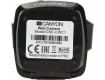 CANYON CNE-CWC1 Black  Web Camera (USB2.0, 1280x1024, микрофон)