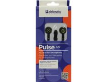 Наушники с микрофоном Defender Pulse-420 Yellow (шнур 1.2м) 63421 