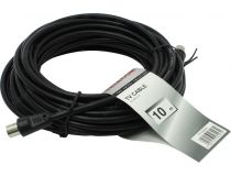 Telecom TTV9555-10м Кабель антенный ТВ 9.5 (M-M), 10м