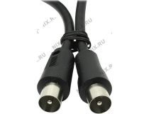 Telecom TTV9555-10м Кабель антенный ТВ 9.5 (M-M), 10м