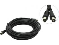 Telecom TTV9555-10м Кабель антенный ТВ 9.5 (M-M), 10м