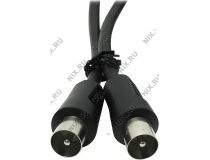 Telecom TTV9555-5м Кабель антенный ТВ 9.5 (M-M), 5м