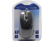 OKLICK Optical Mouse 205M  Black (RTL) USB 3btn+Roll  945630 