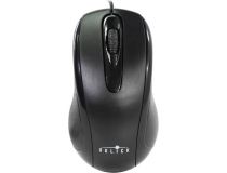 OKLICK Optical Mouse 205M  Black (RTL) USB 3btn+Roll  945630 