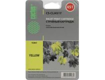 Картридж Cactus CS-CLI451Y Yellow для Canon MG 6340/5440, IP7240