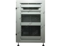NT AccuPractic/Metal 18/6-66 G Шкаф 19 аккумуляторный,серый 18U 600x600, 1 полка, направл. 6U (3ч)