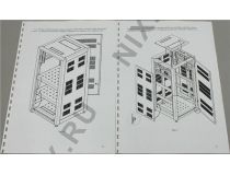 NT AccuPractic/Metal 18/6-66 G Шкаф 19 аккумуляторный,серый 18U 600x600, 1 полка, направл. 6U (3ч)