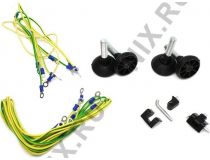 NT AccuPractic/Metal 18/6-66 G Шкаф 19 аккумуляторный,серый 18U 600x600, 1 полка, направл. 6U (3ч)