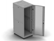 NT BUSINESS 2 MP24-66 G Шкаф 19 напольный 24U 600x600, дверь перфорированная, серый (4ч)