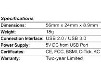 Transcend TS-RDF5W USB3.0 SDXC/microSDXC Card Reader/Writer