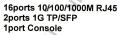 MultiCo EW-P5016162L2 Управляемый коммутатор (16UTP 1000Mbps PoE + 2SFP)