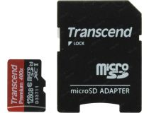 Transcend TS128GUSDU1 microSDXC 128Gb UHS-I Class10 + microSD-- SD Adapter