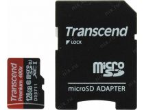 Transcend TS128GUSDU1 microSDXC 128Gb UHS-I Class10 + microSD-- SD Adapter