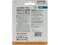 Transcend TS128GUSDU1 microSDXC 128Gb UHS-I Class10 + microSD-- SD Adapter