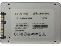 SSD 32 Gb SATA 6Gb/s Transcend SSD370S  TS32GSSD370S 2.5 MLC+