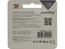 SmartBuy SB128GBSDCL10-01 microSDXC 128Gb Class10 + microSD-- SD Adapter