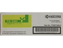 Тонер-картридж Kyocera TK-580Y Yellow для FS-C5150DN, P6021CDN