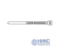 Hyperline Стяжка -нейлоновая неоткрывающаяся GT-100MC