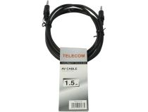 Telecom TAV7175-1.5M Кабель Jack3.5-M -- Jack3.5-M 1.5м