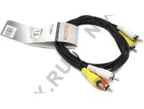 Telecom TAV7150-1.5M Кабель 3RCA-M -- 3RCA-M 1.5м