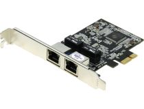 STLab N-381 (RTL) PCI-Ex1 Dual Port Gigabit LAN Card