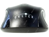 OKLICK Optical Mouse 225M  Black  (RTL) USB 3btn+Roll 997791 