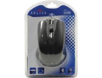 OKLICK Optical Mouse 225M  Black  (RTL) USB 3btn+Roll 997791 