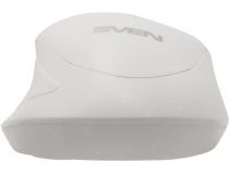 SVEN Wireless Optical Mouse RX-325 Wireless White  (RTL) USB 4btn+Roll