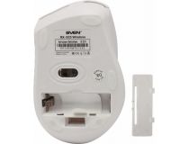 SVEN Wireless Optical Mouse RX-325 Wireless White  (RTL) USB 4btn+Roll