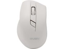 SVEN Wireless Optical Mouse RX-325 Wireless White  (RTL) USB 4btn+Roll