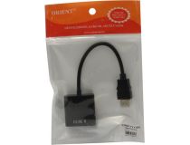 Orient C050 Кабель-адаптер HDMI (M) -- VGA (15F)