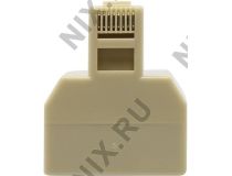 5bites LY-US024 Модуль RJ-45M – 2xRJ-45F, кат. 5e