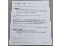 MikroTik RB941-2nD-TC RouterBOARD hAP lite Tower (3UTP 100Mbps, 1WAN, 802.11b/g/n, 1.5dBi)
