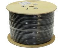 Кабель FTP 4 пары кат.5e катушка 305м Exegate 241488  для внешней прокладки, с тросом