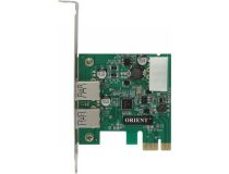 Orient NC-3U2PE (OEM) PCI-Ex1, USB3.0, 2 port-ext